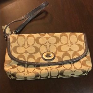 Coach wristlet